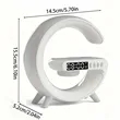 Smart Light Bluetooth Speaker Wireless Charger Alarm Clock | https://www.bestnamebadges.com
