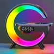 Smart Light Bluetooth Speaker Wireless Charger Alarm Clock | https://www.bestnamebadges.com