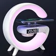 Smart Light Bluetooth Speaker Wireless Charger Alarm Clock | https://www.bestnamebadges.com