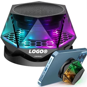Portable Luminous Magnetic Diamond Bluetooth Speaker