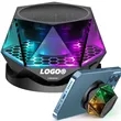 Portable Luminous Magnetic Diamond Bluetooth Speaker | https://www.bestnamebadges.com