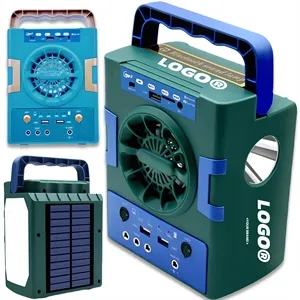 Outdoor Portable Led Solar Camping Light Bluetooth Speaker
