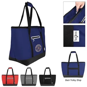 Kool Pak® 32 Can Cooler Tote Bag | https://www.bestnamebadges.com