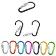 Combination Lock, 3-Digit Heavy Duty Carabiner Clip | https://www.bestnamebadges.com
