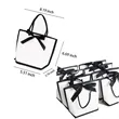 Tote Bag Gift Wrapping Solid Color High-grade | https://www.bestnamebadges.com