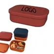 Travel Silicone Lunch Square Fuse Box Outdoor | https://www.bestnamebadges.com