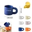 11.6oz Big Ear Handle Ceramic Coffee Mug | https://www.bestnamebadges.com