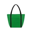 Reusable Zippered Cooler Tote With Front Pocket | https://www.bestnamebadges.com