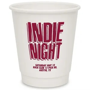 Custom 10 Oz. Double Wall Paper Hot Cups | https://www.bestnamebadges.com