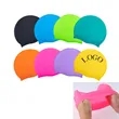 Ergonomic Design Silicone Swim Cap | https://www.bestnamebadges.com