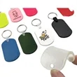 Soft PVC Custom Bulk Keychain Personalized Mini Pet Tag | https://www.bestnamebadges.com