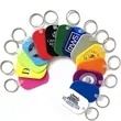 Soft PVC Custom Bulk Keychain Personalized Mini Pet Tag | https://www.bestnamebadges.com