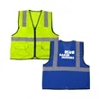 High Visibility Work Vest With 4 Pockets | https://www.bestnamebadges.com