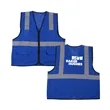 High Visibility Work Vest With 4 Pockets | https://www.bestnamebadges.com