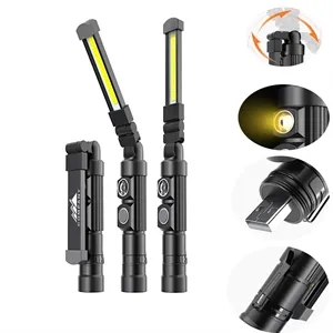 Rechargeable LED COB Work Lights with Magnetic Base 