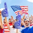 18" Number One Foam Hand  | https://www.bestnamebadges.com