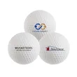 Custom Practice Golf Ball ( Set of Three ) | https://www.bestnamebadges.com