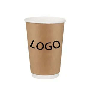 Disposable Double-layer  Kraft Paper Cups