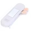Portable Silicone Makeup Brush Bag w/ Mirror | https://www.bestnamebadges.com