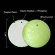 Luminous Golf Ball | https://www.bestnamebadges.com