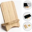 15W Bamboo Stand Wireless Charger | https://www.bestnamebadges.com