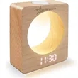 Wooden Digital Alarm Clock | https://www.bestnamebadges.com