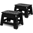 9 inch Kids Folding Step Stool | https://www.bestnamebadges.com