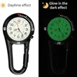 Clip On Glow Quartz Watch | https://www.bestnamebadges.com