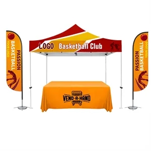 10' Commercial Grade Steel Frame Tent Kit