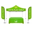 10' Commercial Grade Steel Frame Tent Kit | https://www.bestnamebadges.com