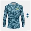 Mossy Oak® Men's Polyester Interlock Raglan T-Shirt, UPF 50+ | https://www.bestnamebadges.com