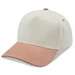 5 Panel Corduroy Two Tone Snapback Cap | https://www.bestnamebadges.com