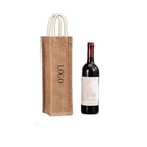 Fine Linen Wine Gift Bag