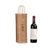Fine Linen Wine Gift Bag | https://www.bestnamebadges.com