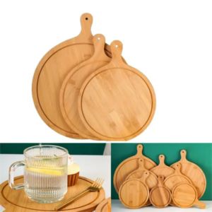 High-end Wooden Pizza Western Plate