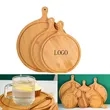 High-end Wooden Pizza Western Plate | https://www.bestnamebadges.com