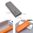 Universal Hardshell Leather Glasses Case | https://www.bestnamebadges.com