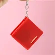 Customized Mini Square Tape Measure With Level Keychain | https://www.bestnamebadges.com