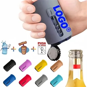 3-in-1 multifunctional magnetic bottle opener for wine/beer