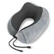 Portable Side Storage Memory Foam U Shape Travel Pillow | https://www.bestnamebadges.com