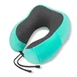 Portable Side Storage Memory Foam U Shape Travel Pillow | https://www.bestnamebadges.com