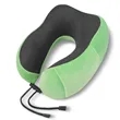 Portable Side Storage Memory Foam U Shape Travel Pillow | https://www.bestnamebadges.com