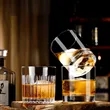 9oz High End Creative Whiskey Wine Thickened Glass Cup | https://www.bestnamebadges.com