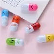 Creative Pill Capsule Shape Retractable Ballpoint Pen | https://www.bestnamebadges.com