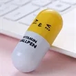 Creative Pill Capsule Shape Retractable Ballpoint Pen | https://www.bestnamebadges.com