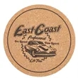 Insulation Round Cork Coaster Full Page Printing Possible | https://www.bestnamebadges.com