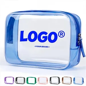 Clear Pvc Waterproof Transparent Makeup Bag