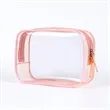 Clear Pvc Waterproof Transparent Makeup Bag | https://www.bestnamebadges.com