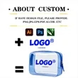Clear Pvc Waterproof Transparent Makeup Bag | https://www.bestnamebadges.com