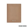 Hugo Boss® Classic Grained Trifold Card Holder | https://www.bestnamebadges.com